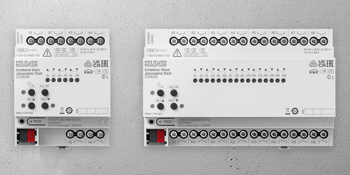 KNX Schalt- und Jalousieaktoren bei JJ Elektro-Team Kabelverlegung in Frankfurt