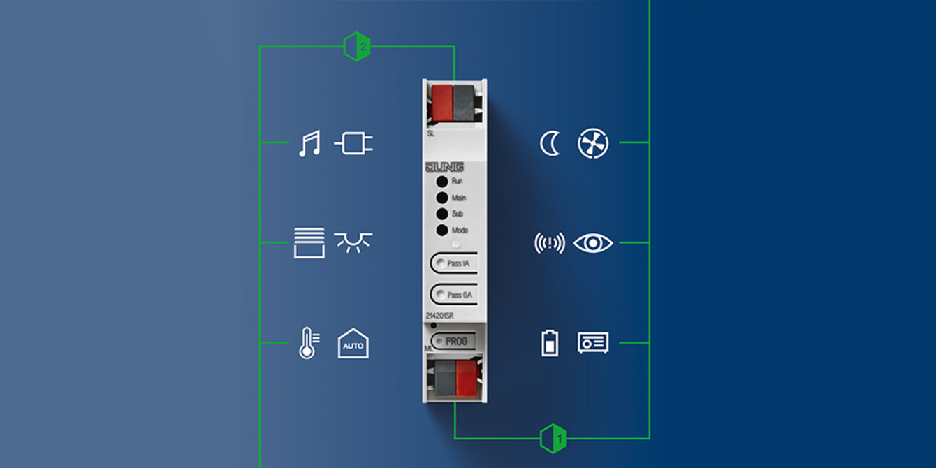 KNX Bereichs- und Linienkoppler bei JJ Elektro-Team Kabelverlegung in Frankfurt